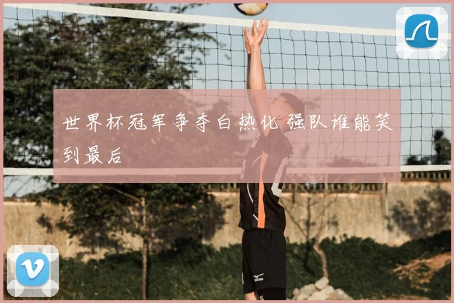 世界杯冠军争夺白热化 强队谁能笑到最后