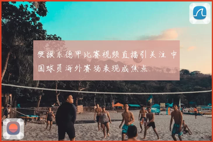 樊振东德甲比赛视频直播引关注 中国球员海外赛场表现成焦点