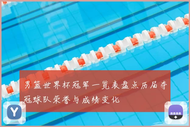 男篮世界杯冠军一览表盘点历届夺冠球队荣誉与成绩变化